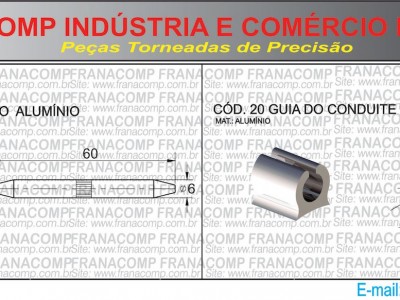 10 – PINO PARA TRAVAR ARO ALUMINIO // GUIA DO CONDUITE PASSANTE